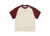 Corteiz HMP Vintage Jersey - Cream/Burgundy